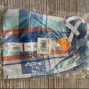 NWT! Plaid shorts for little boys!